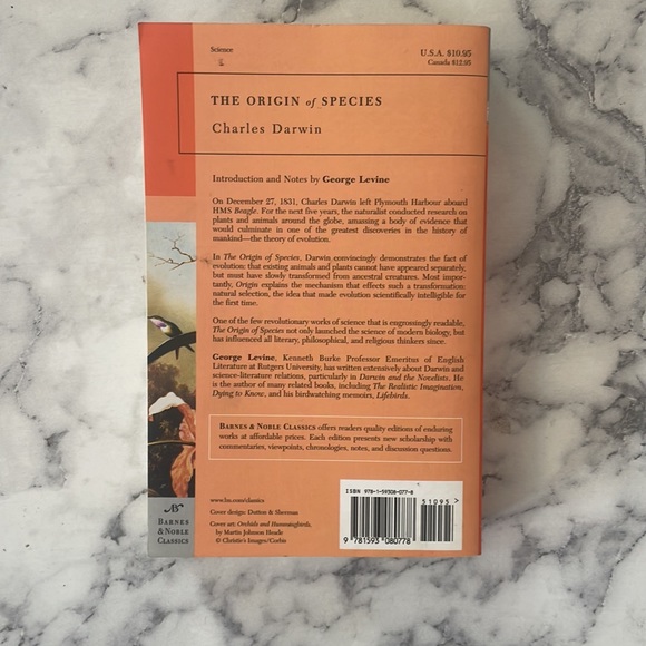 THE ORGIN OF SPECIES BY CHARLES DARWIN PAPERBACK - Picture 4 of 9